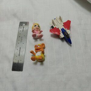 Three (3) vintage McDonald's toys